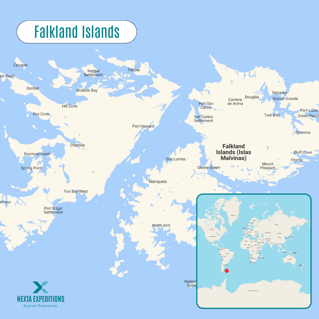 Falkland Islands - maps - Nexta Expeditions